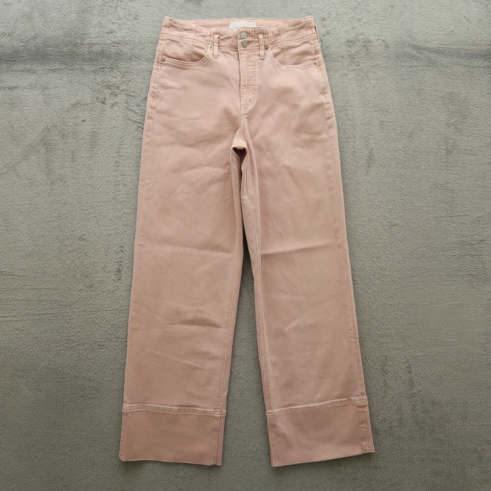 DEAR JOHN Jeans Women's Size 27 Peach High-Rise Holly Straight Denim 29" Inseam